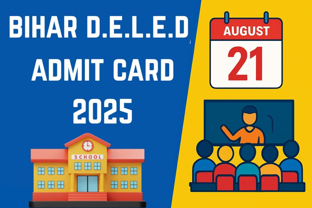 Bihar D.El.Ed Admit Card 2025: Download