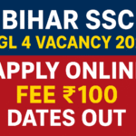 Bihar SSC CGL 4 Vacancy 2025
