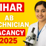 Bihar Lab Technician Vacancy 2025