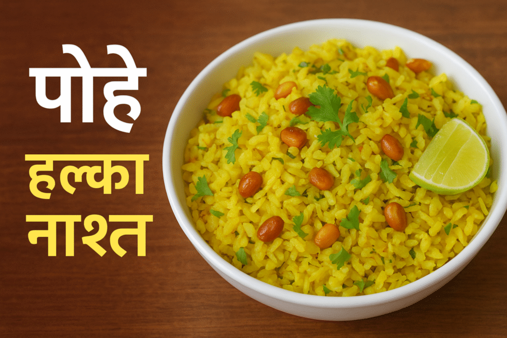 पोहे – हल्का और पौष्टिक नाश्ता