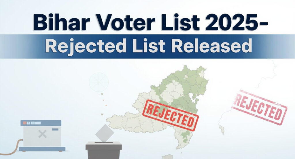 Bihar Voter List Rejected List 2025: बिहार वोटर लिस्ट से हटाए गए नामों की पूरी जानकारी देखें