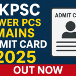 UKPSC Lower PCS Mains Admit Card 2025 Released – Download Now
