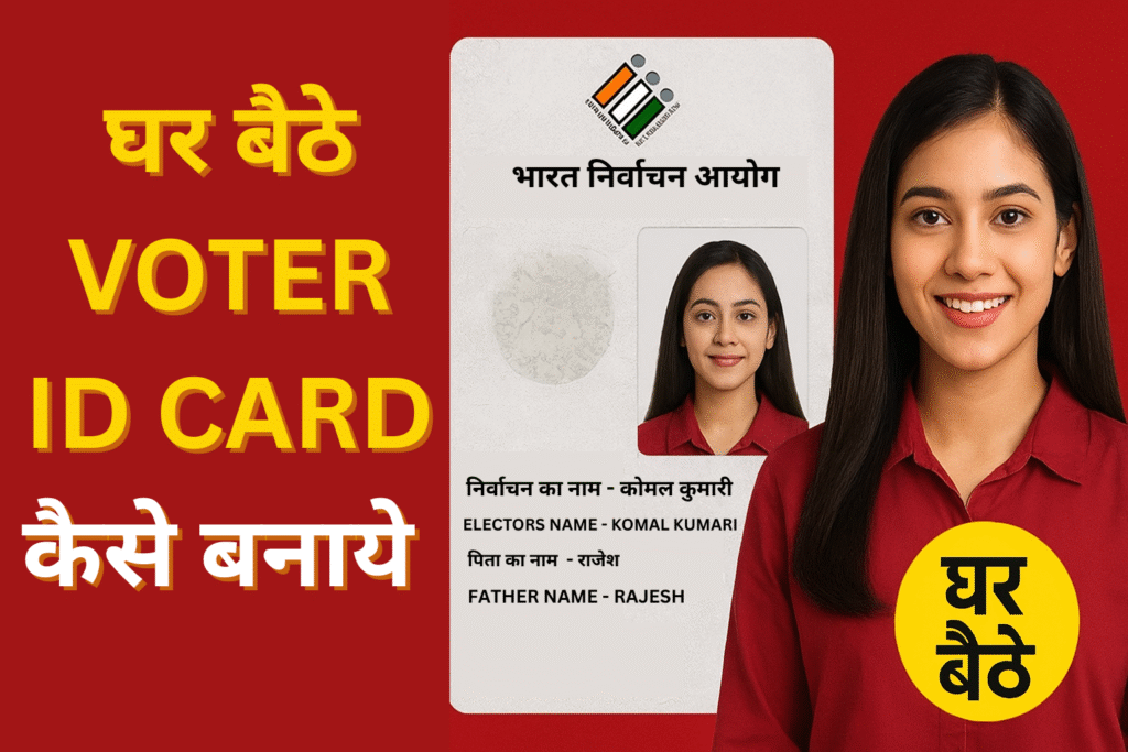 घर बैठे वोटर आईडी कार्ड बनाने की पूरी जानकारी